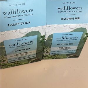 White Barn Eucalyptus Rain Wallflowers Refills - Light Blue & Green and more